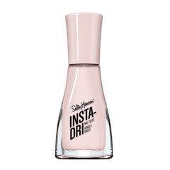Sally Hansen Insta-Dri bottle closeup shows quick-dry formula for speedy nails