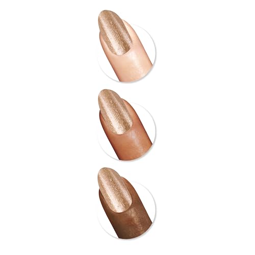 Sally Hansen Insta-Dri Chrome Top Coat dries in 60 seconds for busy mornings.