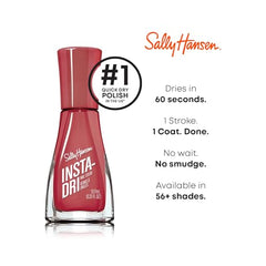 Contoured brush glides for precise, at-home manicure results.