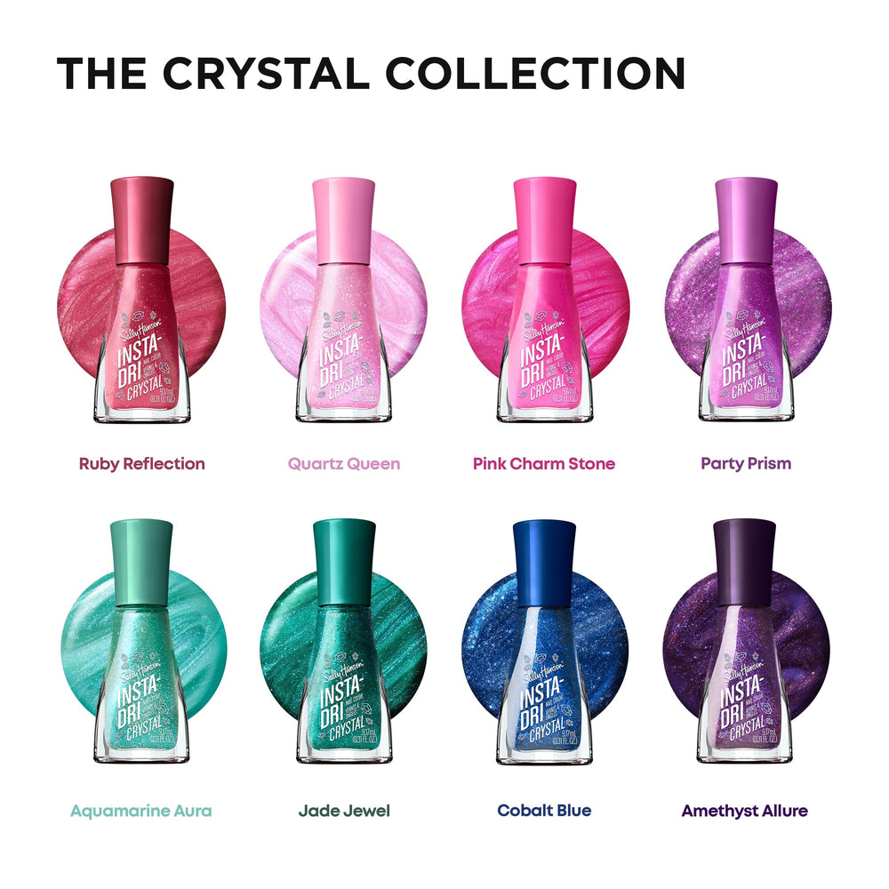 Sally Hansen Insta-Dri Crystal fórmula 3 en 1 para uñas.