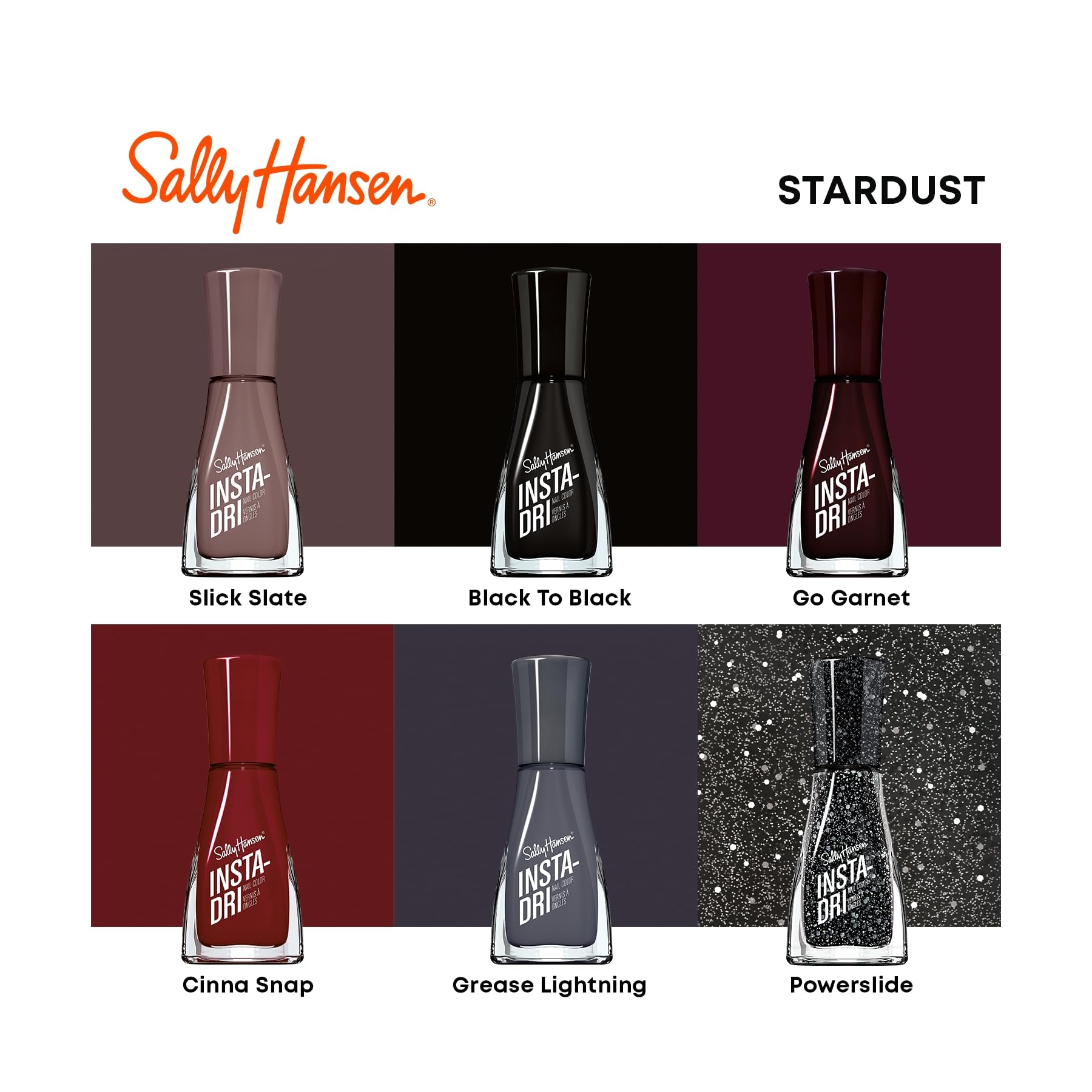 Classic garnet red shade for versatile day-to-night looks.