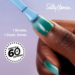 Sally Hansen Insta-Dri gloss finish highlights shade variety and long wear.