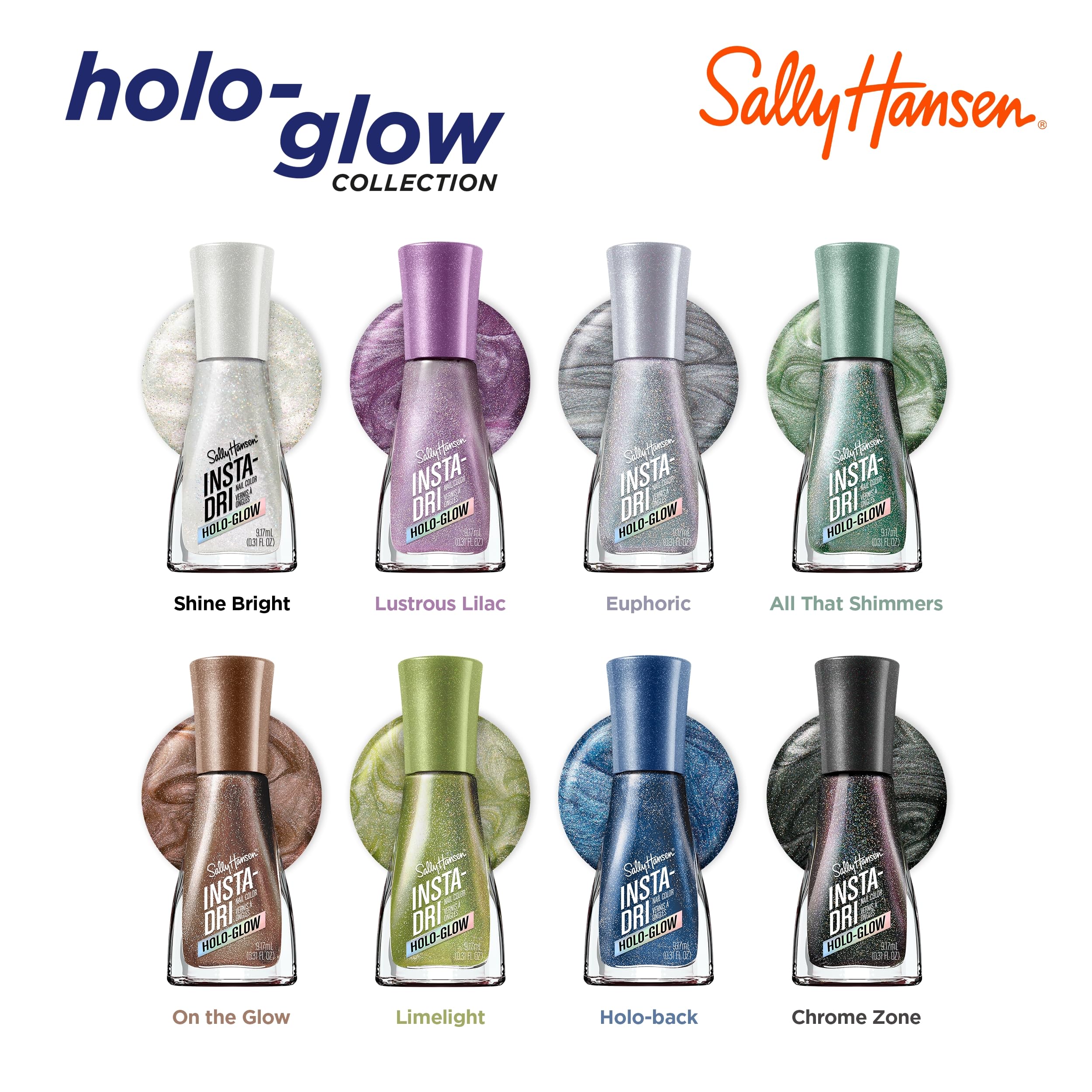 All That Shimmers shade on display emphasizes holo-glow effect.