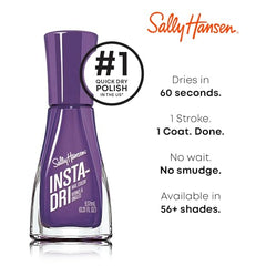 Sally Hansen Insta-Dri Mind Blending cap and brush view showing even application.