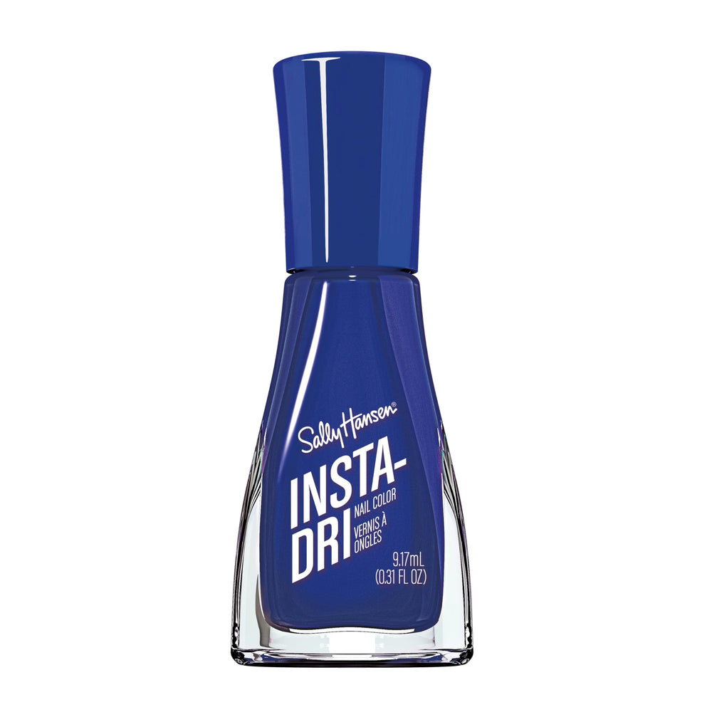 Sally Hansen Insta-Dri bottle with shade 492 On the Download, quick-dry polish.