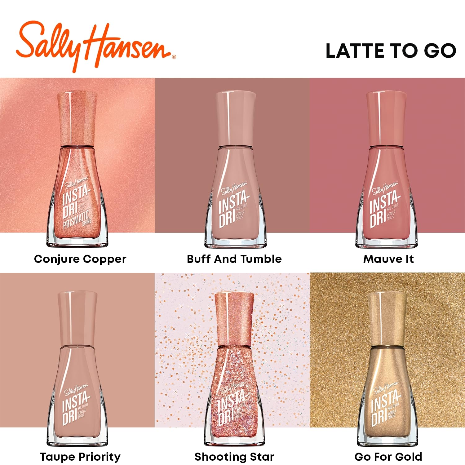 Trusted Insta-Dri polish loved for fast manicure results.