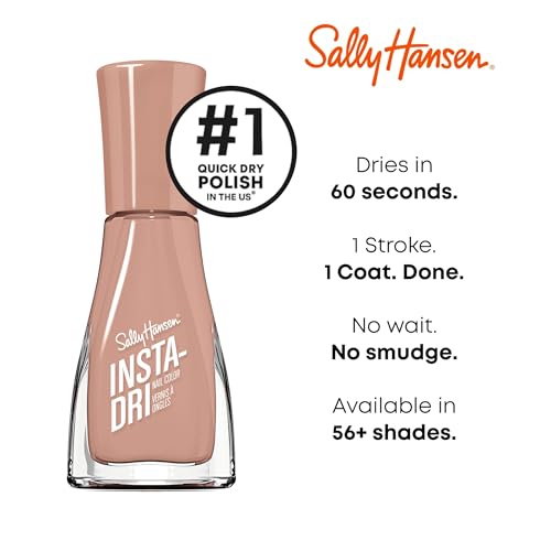 Opaque taupe shade on a swatch shows full-coverage with a glossy shine.