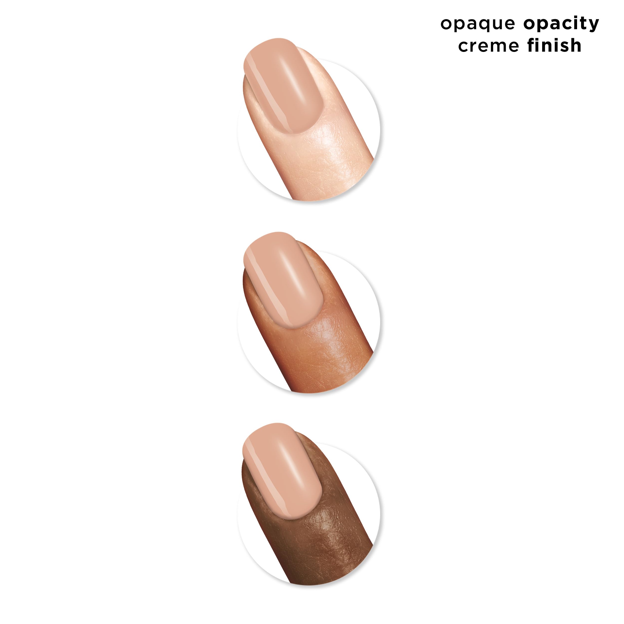 Sally Hansen Insta-Dri brush application demonstrates precise at-home manicure.