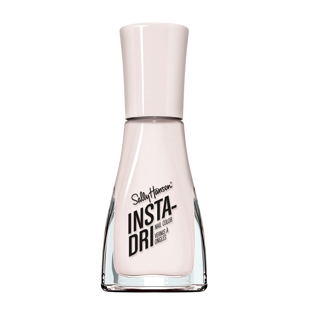 Sally Hansen Insta-Dri Pink Pursuit brush close-up for precise, quick-dry application.