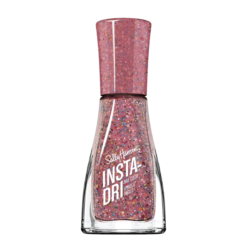 Sally Hansen Insta-Dri quick-dry bottle ready for fast color application.