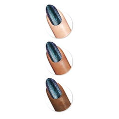 Sally Hansen Insta-Dri top coat dries in 60 seconds for a quick, smudge-free finish.