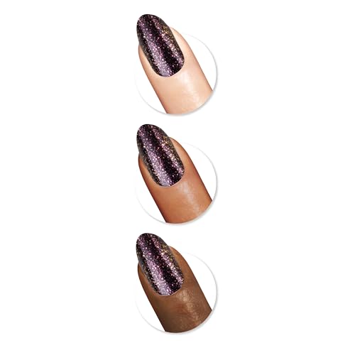 Sally Hansen Insta-Dri top coat glitter finish for sparkle and gloss