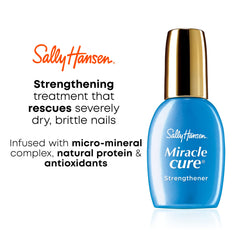 Sally Hansen Miracle Cure, acabado transparente para uñas más fuertes.