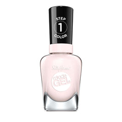 Sally Hansen Miracle Gel 247 Little Peony shade on nails for a glossy, durable finish