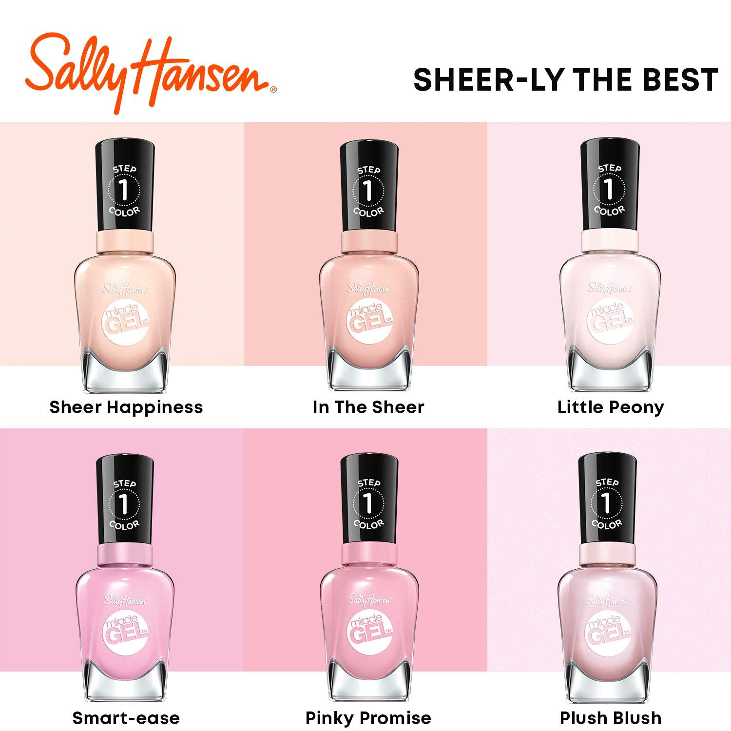 Sally Hansen Miracle Gel at-home mani, a convenient routine