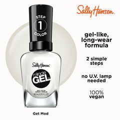 Acabado brillante en uñas con Sally Hansen Miracle Gel Get Mod
