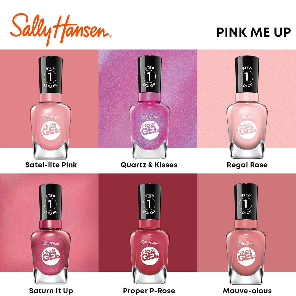 Sally Hansen Miracle Gel resistencia a rayaduras.