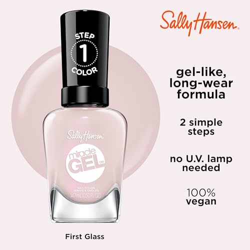 Sally Hansen Miracle Gel: fórmula sin luz UV para comodidad en casa