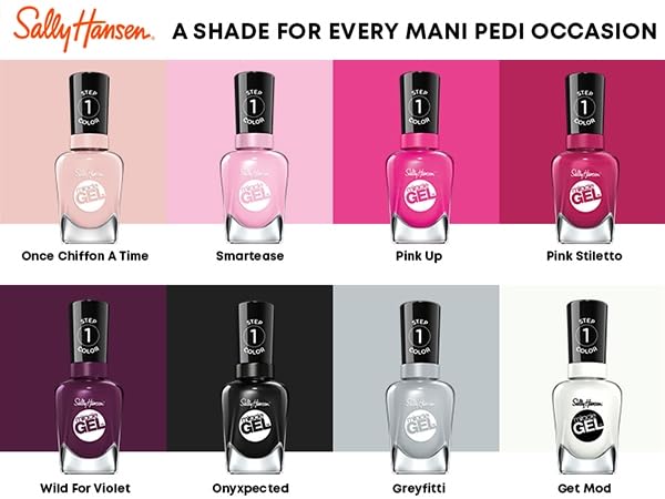 Tono rosa claro fácil de combinar con atuendos.