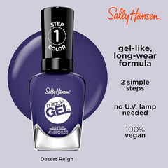 Top coat gloss demonstrates high-shine protection and extended wear.