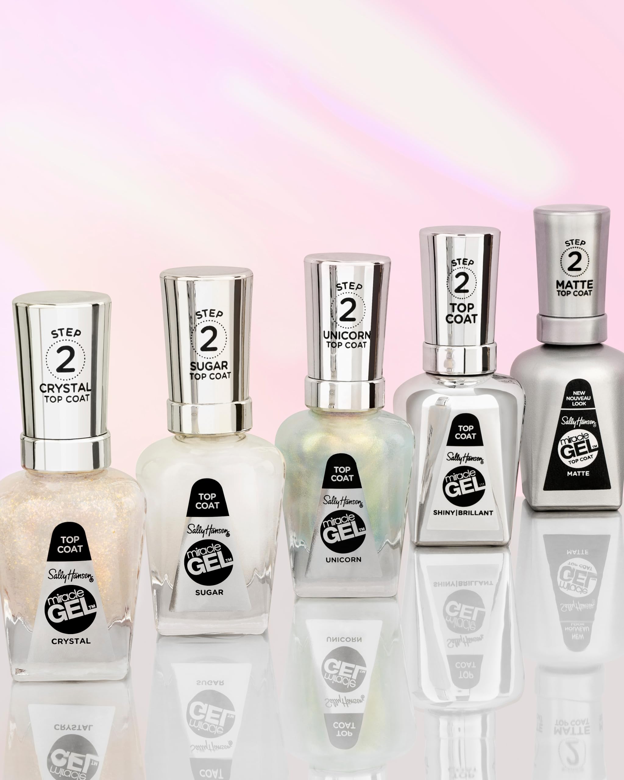 Sally Hansen Miracle Gel: uñas resistentes a astillado diario.