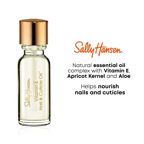 Sally Hansen Nail Oil cap dispense demonstrating precise cuticle care
