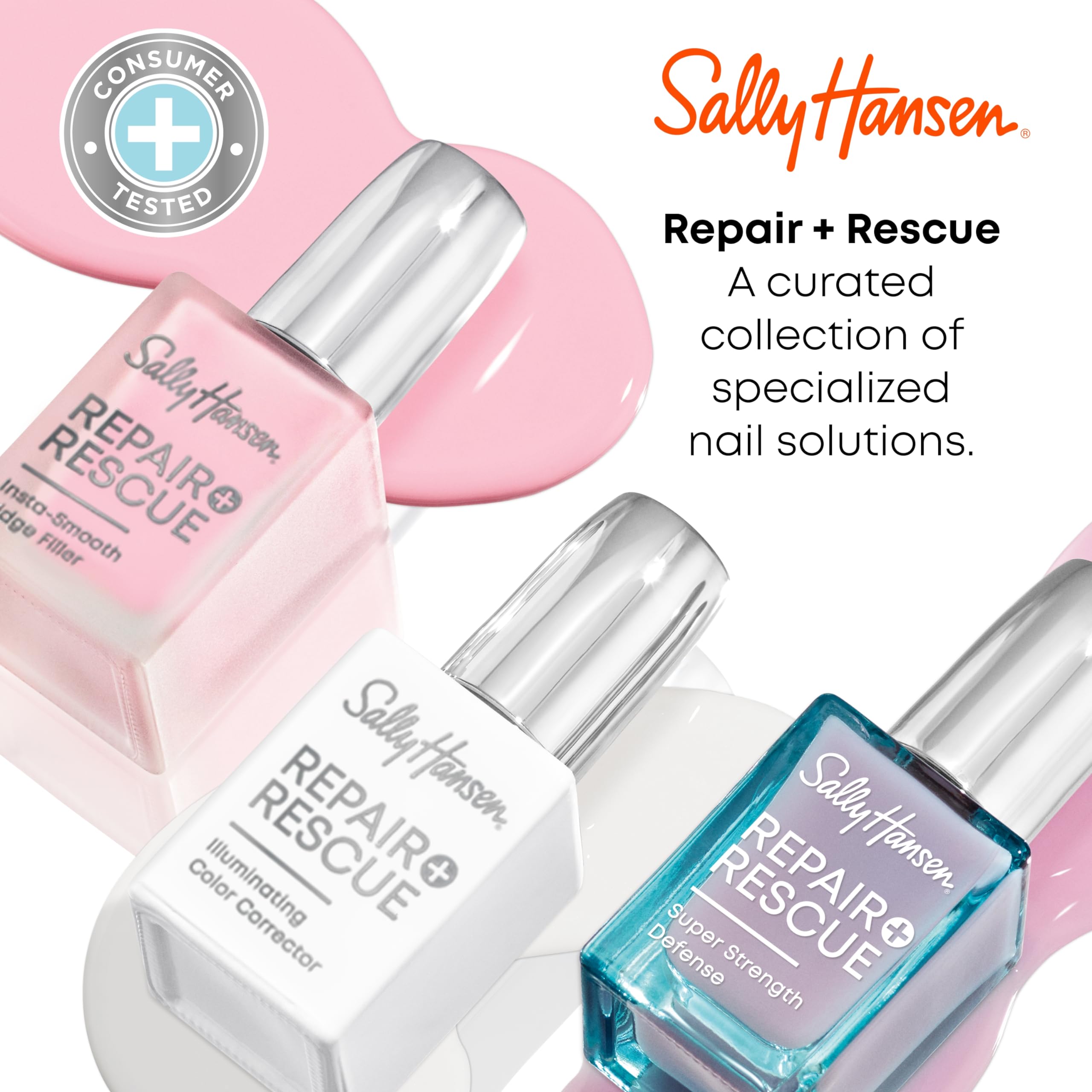 Sally Hansen Repair + Rescue uso diario para uñas más fuertes