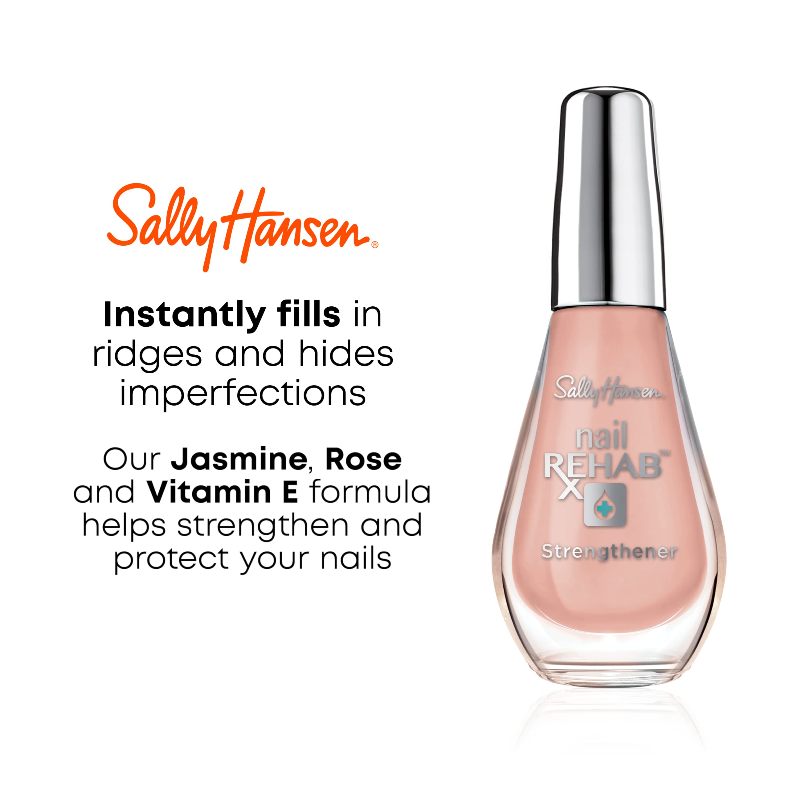 Sally Hansen reparación de uñas muestra protección intensa para uñas dañadas.