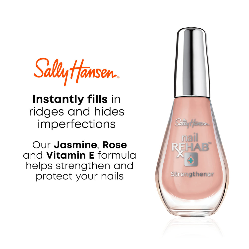 Sally Hansen reparación de uñas muestra protección intensa para uñas dañadas.