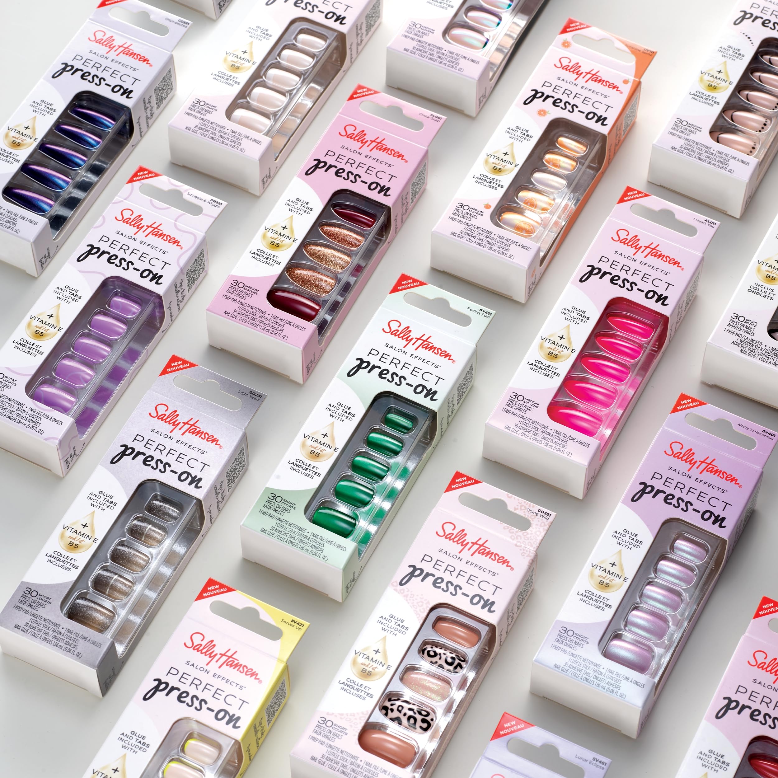 Sally Hansen Salon Effects Rocket Fuel design adds bold, eye-catching flair.