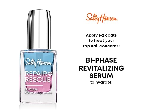 Sally Hansen serum reparacion-rescate, textura cremosa de rápida absorción