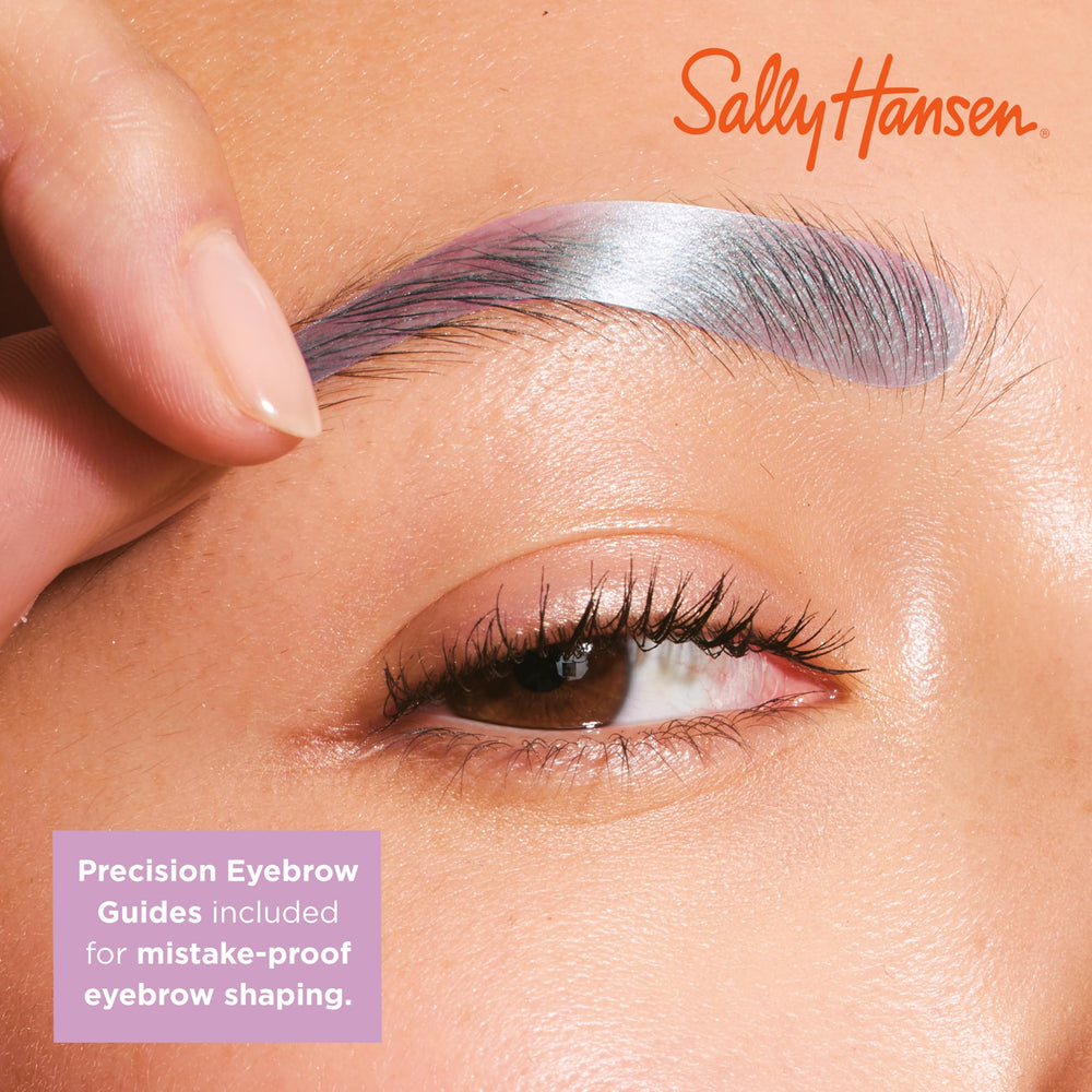 Sally Hansen Stripless Wax Face Eyebrow Lip kit for precise removal.
