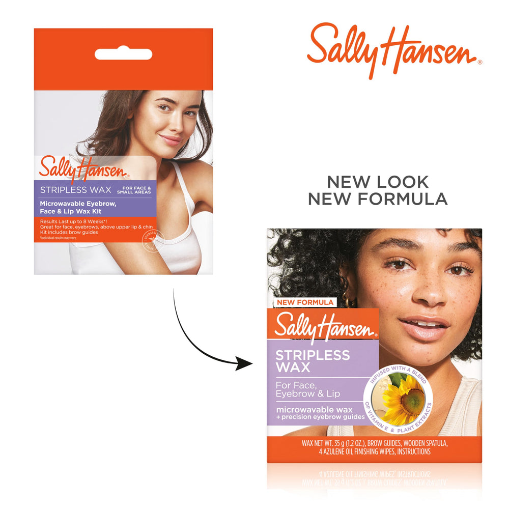 Sally Hansen Stripless Wax Kit Box ready for home use.