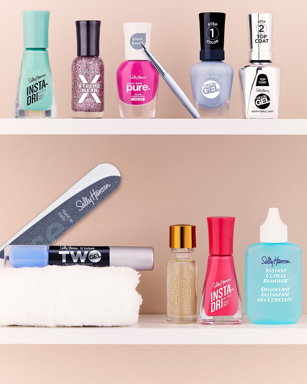 Sally Hansen Nail Treatment with Vitamin E and apricot kernel ingredients