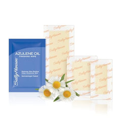 Sally Hansen Wax Kit brow strips for precise shaping and smoothness.