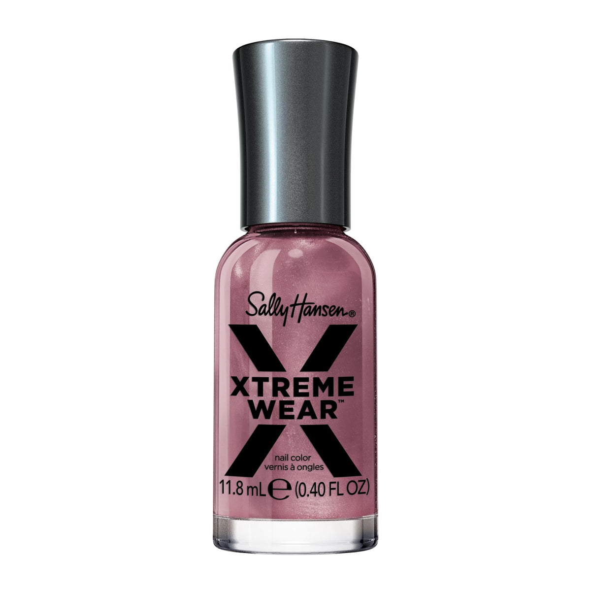 Sally Hansen Xtreme Wear Angel Energy bottle shows pale purple shade for everyday polish.