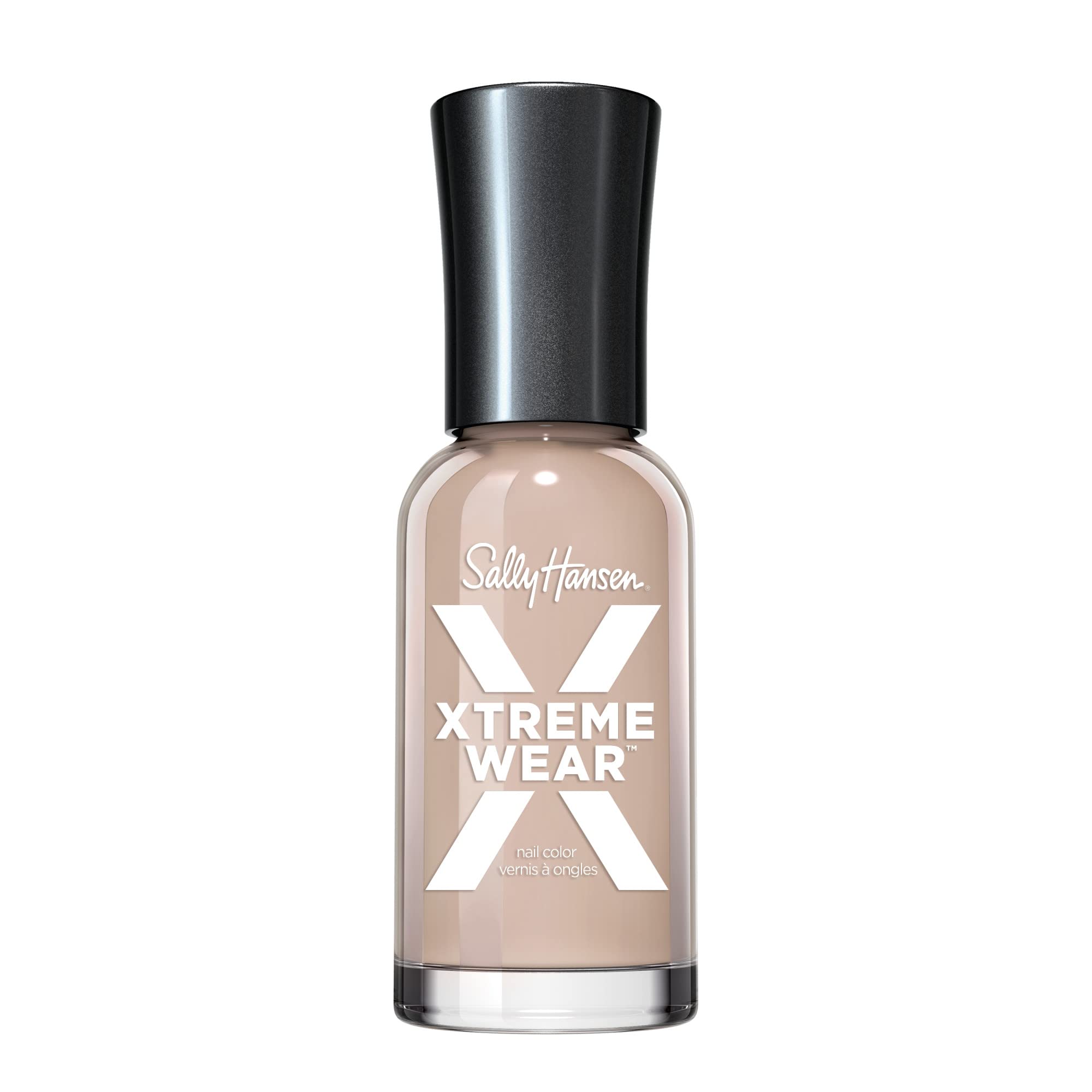 Sally Hansen Xtreme Wear Nifty Nude bottle with creamy, long-lasting color.