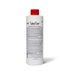 Salon Care 30 Volume Creme Developer application cream demonstrating smooth mixing