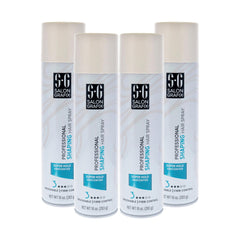 Salon Grafix Shaping Hair Spray bottle with flexible, brushable hold for all-day style