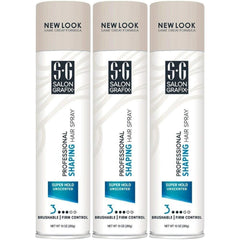 Salon Grafix spray sin fragancia, vista frontal del envase, fijación ultrafuerte.