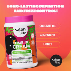 Salon Line Crema Definición Rizos Brillo Natural y suave.