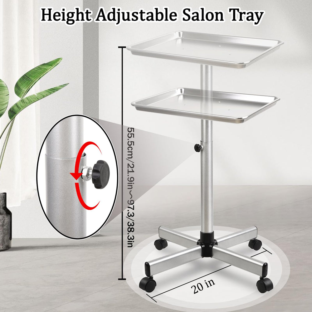 Salon Señor metal construction provides durable support for busy days