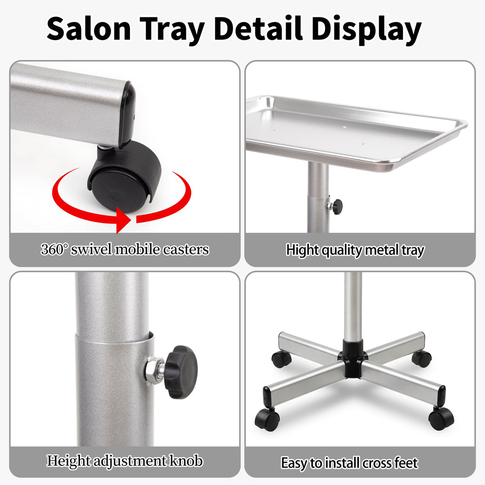 Salon Señor smooth-surface sprayed finish cleans quickly between clients