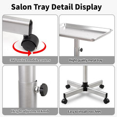 Salon Señor smooth-surface sprayed finish cleans quickly between clients