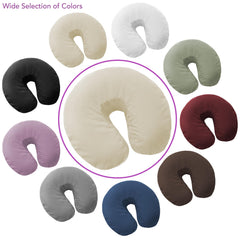 Saloniture durable, wrinkle-resistant fabric withstands repeated washings with reinforced seams.