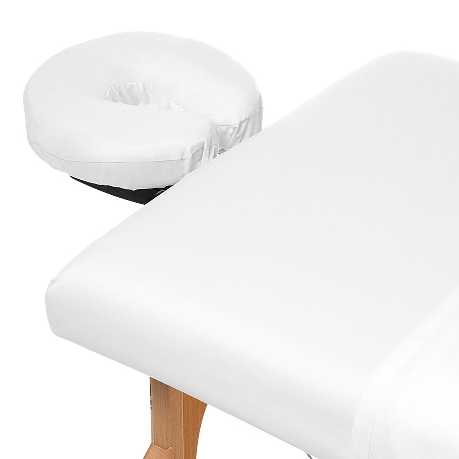 Saloniture face cradle cover keeps the headrest clean between sessions.