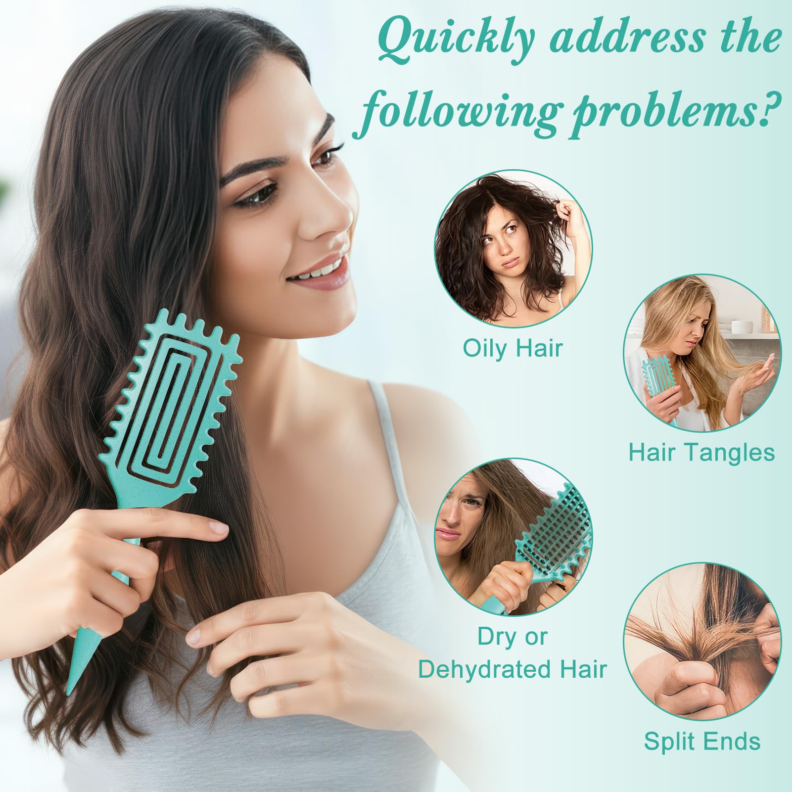 SALONKEY styling tool aids shaping waves for a polished, natural look.