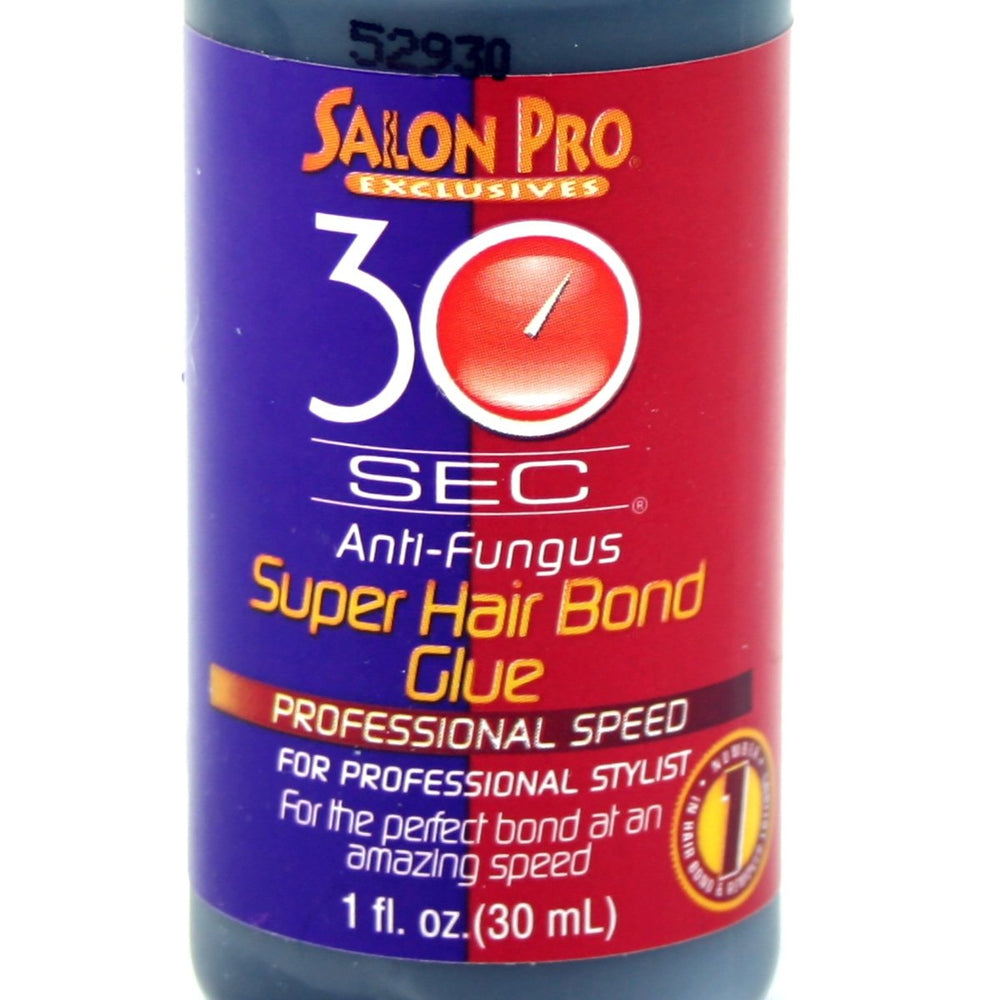 Salon Pro 30 Sec Bonding Glue applicator tip enables precise placement for seamless wear.