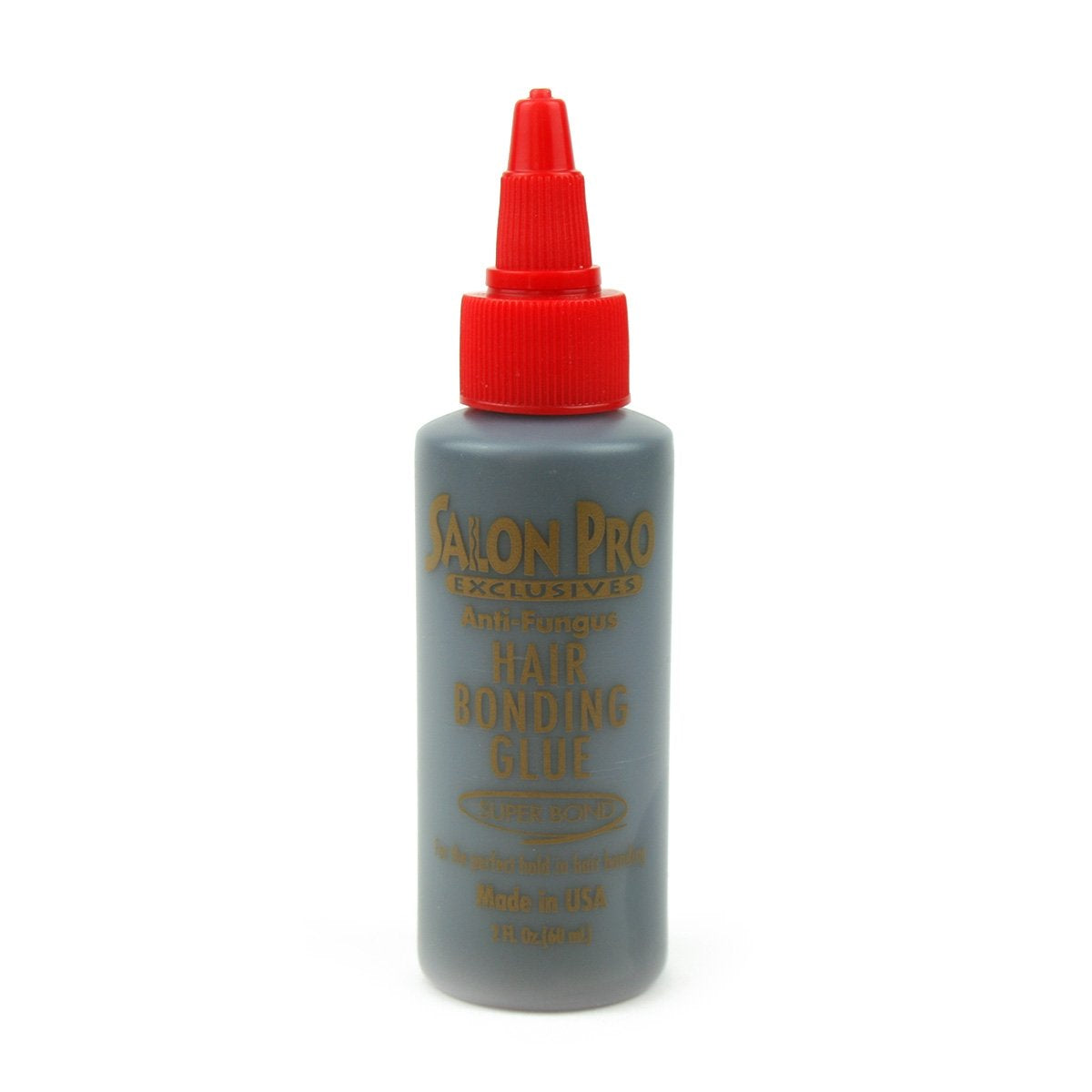 SalonPro anti-fungus hair bonding glue 2 oz bottle ready for use