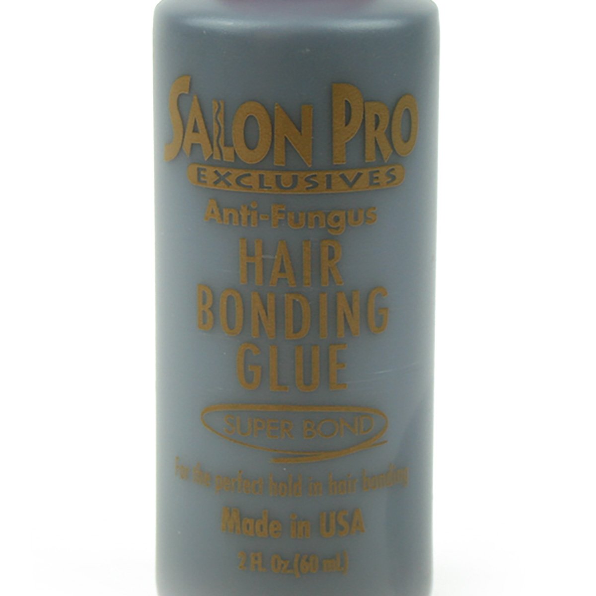 SalonPro anti-fungus hair bonding glue dispense close-up showing precision tip
